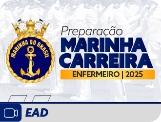 Marinha Oficial de Carreira Enfermeiro 2025 - EAD